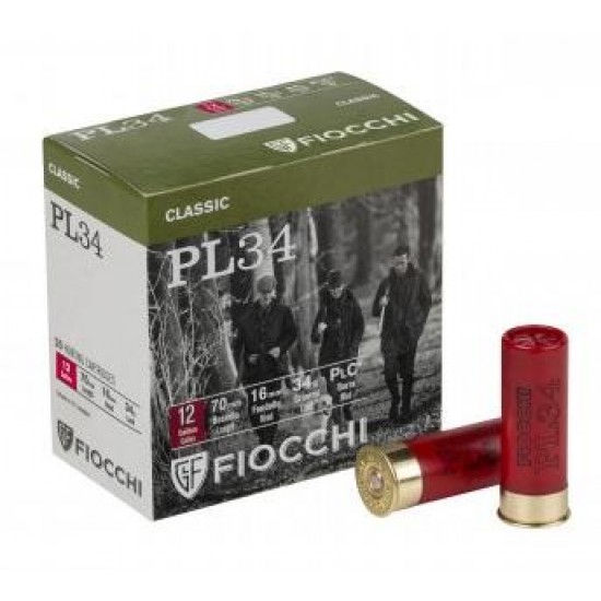 12/70/3.5 34g 12mm Fiocchi PL34 sörétes lőszer
